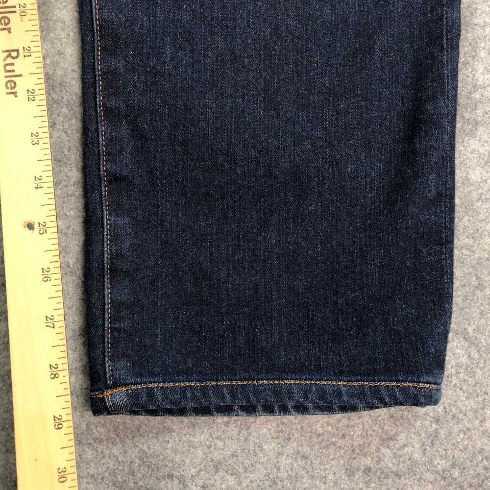 AG GRADUATE Mens Jeans 38x32 (fits 40x29) Tailored Leg Blue Dark Wash Stretch - Picture 11 of 16
